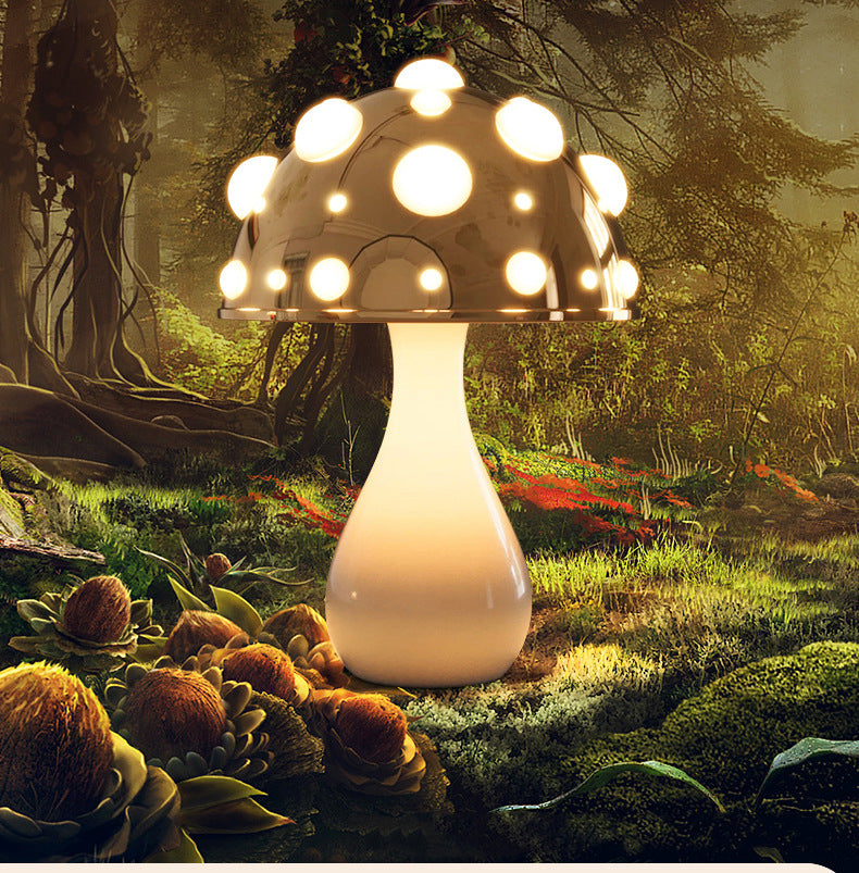 Vintage Champignon Lampe – Elegance og Funktion i Dit Hjem