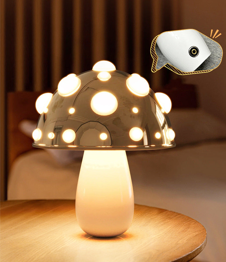 Vintage Champignon Lampe – Elegance og Funktion i Dit Hjem